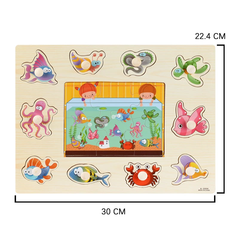 Baby Hand Grab  Jigsaw Board Toy