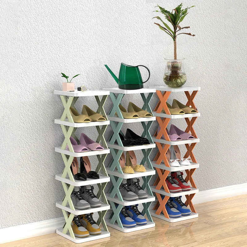 Multi-layer Shoes Stackable Rack